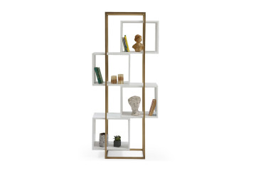 Cruze Kitaplık (Beyaz)