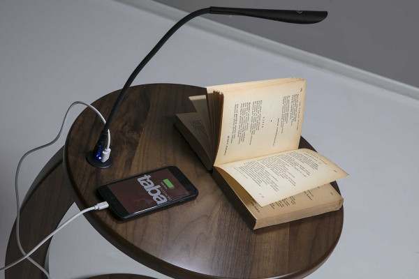 Button Servis Sehpası (Ceviz)