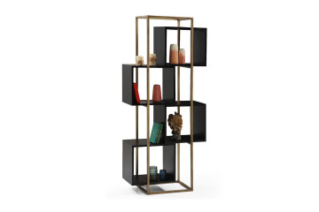 Cruze Kitaplık (Siyah)